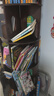顧家家居全實木旋轉(zhuǎn)書架360度書柜多層收納家用書房靠墻可移動落地置物架 精選純橡膠木|胡桃色-滾輪186*45 【送貨入戶包安裝】 曬單實拍圖