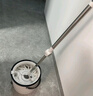 大衛(wèi)旋轉(zhuǎn)拖把35cm桿伸縮99-127cm 2頭加厚拖布 N11單桶洗脫合一不占地 曬單實(shí)拍圖
