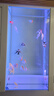森森（SUNSUN）新款超白魚(yú)缸客廳玻璃大型水族箱智能觸控家用免換水底濾缸 超白1.2米35寬 無(wú)極變光+新式底濾 烤漆白 曬單實(shí)拍圖