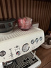 鉑富（Breville）BES876 半自動(dòng)咖啡機(jī) 家用意式 研磨奶泡一體式 智能輔助壓粉系統(tǒng) 大容量水箱 25擋研磨 海鹽白 曬單實(shí)拍圖