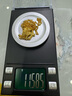 航民首飾桃花狐貍 黃金項鏈桃花招財面具套鏈 XYC1855工費470元/件 11.59g 43＋3cm 曬單實(shí)拍圖
