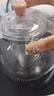 憶壺茶煮茶壺玻璃燒水壺高硼硅泡茶具電陶爐耐高溫可明火圍爐花茶提梁壺 曬單實拍圖