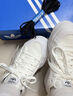 adidas NIZZA PLATFORM厚底增高運(yùn)動(dòng)帆布鞋男女阿迪達(dá)斯三葉草   白   38 曬單實(shí)拍圖