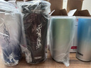 膳魔師（THERMOS）不銹鋼啤酒杯隨行杯工業(yè)風(fēng)大容量扎啤杯子家用金屬冷飲杯TCDE-600 荊棘圖騰-黑色杯蓋 500ml 曬單實(shí)拍圖