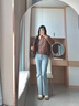 波司登25年羽絨服女士秋90絨輕薄棒球領(lǐng)寬松短款休閑休閑百搭外套 曬單實(shí)拍圖