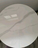 巖板邊幾客廳小戶型家用沙發(fā)邊桌角幾輕奢高級(jí)感設(shè)計(jì)師邊柜床頭柜 高端納米黑雪山白巖板50*60 曬單實(shí)拍圖