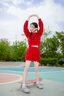 moonkids童裝女童衛(wèi)衣套裝裙2025秋季新款兒童紅色衛(wèi)衣長(zhǎng)袖裙子秋裝兩件套 17165紅色套裝 160 cm 曬單實(shí)拍圖