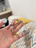 黑金超七水晶手鏈綠阿塞灰月光石閃靈鉆莫粉紫塔晶粉水晶手串 星河赴夢(mèng) 16cm 曬單實(shí)拍圖