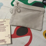 無(wú)印良品（MUJI）再生聚酯纖維 雙拉鏈包收納袋 居家旅行數(shù)據(jù)線(xiàn)小收納包便攜零錢(qián)包 米色/S/長(zhǎng)13.5*寬10cm 曬單實(shí)拍圖