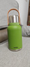 蘇泊爾（SUPOR）保溫杯大容量男女士不銹鋼高顏值帶茶隔杯子便攜戶(hù)外運動(dòng)保溫壺 1.6L青草綠-分享杯蓋帶茶濾 曬單實(shí)拍圖