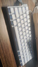 狼蛛（AULA）MINI 60HE磁軸鍵盤(pán)無(wú)線(xiàn)三模 RT電競游戲客制化機械有線(xiàn)連接網(wǎng)頁(yè)驅動(dòng) 無(wú)畏契約 8K回報率可調死區 MINI 60HE PRO白色側刻RGB【煙云磁軸 曬單實(shí)拍圖