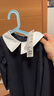 優(yōu)衣庫童裝女童針織裙連衣裙禮服禮裙校服演出服可機洗新款475693 69 藏青色 140 曬單實(shí)拍圖