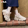 FILA【楊冪同款】官方豌豆鞋女鞋老爹鞋運動鞋冬季新款運動休閑鞋 燕麥棕-OM 37.5 曬單實拍圖