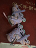 迪卡儂兒童可調節安全舒適輪滑鞋夢(mèng)幻獨角獸體育課必備 4265913 曬單實(shí)拍圖