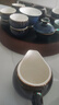 蘇氏陶瓷（SUSHI CERAMICS）茶具套裝新窯變銀絲釉功夫茶杯三才蓋碗13頭禮盒教師節(jié)禮G76264-1 曬單實拍圖