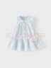 戴維貝拉夏裝女童連衣裙小童寶寶洋氣裙子兒童襯衫裙童裝 曬單實(shí)拍圖