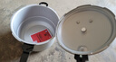 雙喜 高壓鍋鋁合金燃?xì)怆姶艩t通用防爆家用壓力鍋22CM/6L【蒸格款】 曬單實拍圖