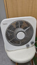 美的（Midea）電風(fēng)扇 家用臺(tái)式桌面小風(fēng)扇鴻運(yùn)扇宿舍臥室節(jié)能電扇臺(tái)扇轉(zhuǎn)頁扇輕音低噪五葉風(fēng)扇 KYT25-22MW 曬單實(shí)拍圖