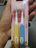 皓齒健兒童軟毛牙刷3-12歲換牙期長牙期（雙支裝）小刷頭寶寶小孩中小童 曬單實(shí)拍圖
