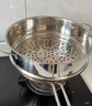 onlycook304不銹鋼蒸籠 蒸屜蒸架蒸盤蒸格 24262830cm食品級蒸鍋屜-30cm 曬單實拍圖