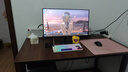 嘩禾梧電腦桌家用辦公桌子簡約臺式書桌電競桌學習工作臺宿舍出租房桌子 黑架+古橡木 【15mm桌面】120*60CM 曬單實拍圖