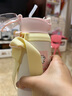 膳魔師（THERMOS）兒童保溫吸管直飲杯線(xiàn)條小狗316L不銹鋼大量多功能學(xué)生杯上學(xué)TCKD 曬單實(shí)拍圖