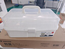 得力（deli）大號多功能便攜學(xué)生美術(shù)工具箱學(xué)生畫(huà)筆收納箱繪畫(huà)畫(huà)手提箱考試禮物68303學(xué)生開(kāi)學(xué)禮物 曬單實(shí)拍圖