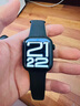 Apple/蘋果 Watch Series 10 智能手表GPS款46毫米亮黑色鋁金屬表殼黑色運(yùn)動(dòng)型表帶M/L MX273CH/B 曬單實(shí)拍圖