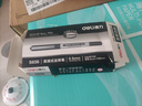 得力（deli）直液筆中性筆 0.5mm子彈頭簽字筆學(xué)生考試筆走珠筆水筆 黑色 辦公用品12支/盒S656 曬單實(shí)拍圖