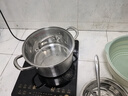 美廚（maxcook）湯鍋 304不銹鋼湯鍋湯煲22cm 加厚復合底 電磁爐通用MCT8237 曬單實拍圖
