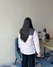 波司登25新款羽絨服男女同款情侶款短款運動(dòng)立領(lǐng)90絨保暖外套B250246380 寒露粉1956-趨勢新款 S 160/84A 體重約100-110斤 曬單實(shí)拍圖