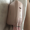 圖拉斯充電寶3C認證【熱銷200W+丨頂配Mini】雙線可上飛機移動電源小巧便攜快充45W蘋果iPhone大容量17 【新3C認證】粉色Type-C+lightning 10000毫安大容量丨新國家3 曬單實拍圖