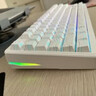 riccks芮克斯RS8 V2無(wú)線(xiàn)機械鍵盤(pán)藍牙2.4g有線(xiàn)三?？椭苹痝asket全鍵熱插拔線(xiàn)性軸游戲電競辦公電腦ipad外設87 白色等高線(xiàn) TTC霜語(yǔ)軸【碼字旗艦】8000mah 曬單實(shí)拍圖