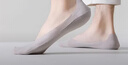 浪莎襪子男船襪秋季超薄冰絲棉底淺口防滑男士不掉跟無(wú)痕低幫隱形短襪 曬單實(shí)拍圖