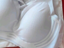 浪莎無痕內(nèi)衣女薄款夏季大胸顯小胸聚攏無鋼圈美背式冰絲涼感文胸罩 曬單實拍圖