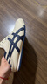 Onitsuka Tiger鬼塚虎帆布一腳蹬懶人鞋  男女款休閑鞋 MEXICO 66? PARATY 米白色/藏青色(1183C233-250) 39 曬單實(shí)拍圖