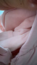迷你巴拉【魔法棉】嬰兒衣服男女寶寶抗濕冷棉服輕暖連帽連體衣 粉紅60033 90cm 曬單實(shí)拍圖