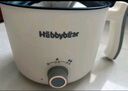 海貝熊（Hebbybear） 德國(guó)電煮鍋學(xué)生宿舍小電鍋1-2人煮面神器泡面鍋迷你小型燉蒸煮一體電熱火鍋 1.8L 不粘鍋款+禮包【無(wú)蒸籠】 曬單實(shí)拍圖