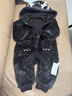 babylove嬰幼兒連體衣秋冬毛絨連帽哈衣寶寶外出服新生兒居家爬服保暖衣服 展鹿頭角-棕 80cm 曬單實拍圖
