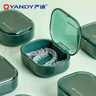 嚴(yán)迪（YANDY）磁吸正畸矯正器牙套收納盒1個(gè) 硅膠保護(hù)層 便攜  曬單實(shí)拍圖