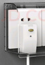 國際電工（FDD） 86型自粘貼加高插座防水罩防濺盒智能電源插座防水盒保護罩 白透二位加高防水盒 曬單實(shí)拍圖
