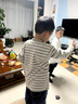 莫代爾兒童秋衣秋褲純棉男童保暖內(nèi)衣套裝寶寶全棉毛衫睡衣大童男孩春秋 歡樂(lè)猜拳【中領(lǐng)】  160cm適合150-160cm年齡10-12歲 曬單實(shí)拍圖