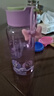 迪士尼塑料兒童水杯女夏季Tritan直飲杯子學(xué)生運動(dòng)泡茶水分離 550mL黛絲 曬單實(shí)拍圖