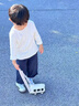 WCZ德國兒童水杯幼兒園上學(xué)專用夏天卡通小汽車水壺寶寶巴士吸管杯子 【母嬰級(jí)Tritan】巴士藍(lán)-耐高溫+送背帶 曬單實(shí)拍圖