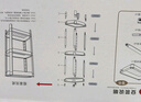 美麗雅廚房置物架多功能落地多層收納架書(shū)架零食架三層床頭臥室廚房用具 曬單實(shí)拍圖