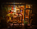 若來(lái)（Rolife）diy小屋小熊餐吧積木玩具拼裝模型房子兒童生日七夕情人節(jié)禮物 曬單實(shí)拍圖