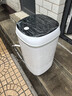 小鴨4.5公斤小型半自動單桶迷你洗衣機 嬰兒寶寶洗衣機小型 家用宿舍小洗衣機WPS4568L 黑色 曬單實拍圖
