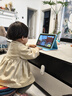 愛學寶兒童學習機學前啟蒙幼小銜接早教機小學同步學習平板識字拼音英語點讀機數(shù)學思維機護眼防摔故事機 旗艦版/6G+128GB/X70 曬單實拍圖