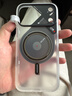 奧魯姆AULUMU【新品】適用蘋(píng)果iPhone17ProMax全包半透明夜光磁吸散熱手機殼 專(zhuān)用MagSafe保護殼 半透白 曬單實(shí)拍圖