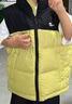 巴拉巴拉童裝兒童羽絨馬甲冬男童女童背心親子新款2025內(nèi)膽拼接撞色運動風(fēng) 黑黃色調(diào)00493 110 曬單實拍圖